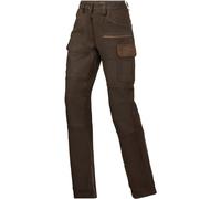 Parforce Damen Lederhose Prestige Full-Bull Braun/Dunkelbraun, 44