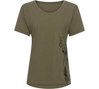 Parforce Damen T-Shirt Hirsch-Print Oliv XS