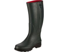 Parforce Essential Gummistiefel mit Reißverschluss und Neoprenfutter Oliv (Größe: 44) 44 grün