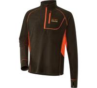 Parforce Protective Funktions-Longsleeve Mid-X Hatz-Watz Evolution Oliv/Signalorange (Größe: M)