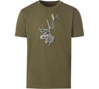 Parforce T-Shirt Hirsch Oliv, 3XL