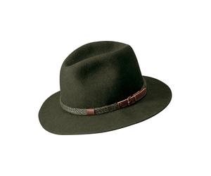 Parforce Tradition Rollhut mit Kordelgarnitur Oliv (Größe: 55) 55 oliv