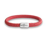 Paris Montana Das Original Reitsport Pferdesport Pferde Jockey Club Segeltau Armband Mit Pferde Gravur Handmade Hochwertiger Magnetverschluss Durchmesser 8mm Damen Herren Unisex (Rot, 22.00)