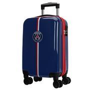 Paris Saint-Germain Kabinenkoffer PSG - Offizielle Kollektion, 19 Zoll, Schwarz , 48 x 33 x 21 cm, Sport