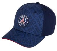 Paris Saint-Germain Kappe PSG - Offizielle Kollektion, verstellbare Größe, für Erwachsene, Herren, blau, Einheitsgröße