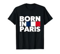 Parisian, J'aime Paris, Born in Paris Illustration Graphic Preisgünstiges Grafik-T-Shirt