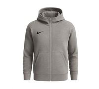 Park 20 Youth Fleece Full Zip Hoodie Dark Grey Heather/Black