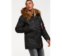 Parka ALPHA INDUSTRIES "N3B VF 59" Gr. XS, schwarz Herren Jacken (300152-XS) schwarz