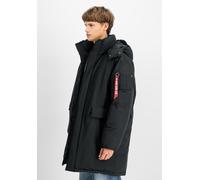 Alpha Industries Herren Steppjacke PUFFER PARKA, schwarz, Gr. XL