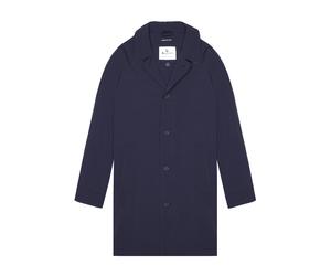 Parka AQUASCUTUM ACTIVE "STRETCH CABAN. Herren", Herren, Gr. L, navy, Softshell, 84% Nylon, 16% Elasthan, normal normal, Jacken Parka, Kurzparka Herren, leichte Jacke, Kurzmantel, Übergangsjacke, Sale