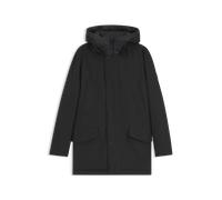 Parka BOSS ORANGE "Osiass1", Herren, Gr. 56, schwarz001, Web, Obermaterial: 100% Polyester, unifarben, relaxed fit Po-bedeckend, Jacken Parka, im Relaxed Fit, wasserabweisend (68853747-56) schwarz001