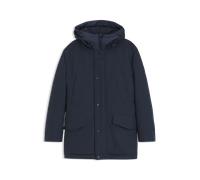 Parka BOSS ORANGE "Osiass1", Herren, Gr. 58, dunkelblau404, Web, Obermaterial: 100% Polyester, unifarben, relaxed fit Po-bedeckend, Jacken Parka, im Relaxed Fit, wasserabweisend (36670261-58) dunkelbl