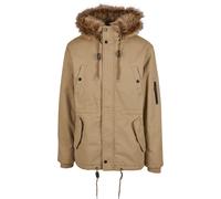 Parka BRANDIT "Brandit Brandit Men Fish Tail Parka", Herren, Gr. S, camel, 100% Baumwolle, unifarben, normal, ohne Ausschnitt, Jacken Parka (35837936-S) camel