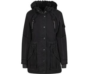 Parka BRANDIT "Brandit Brandit Women Emma Winterparka", Damen, Gr. 3XL, schwarz, 100% Baumwolle, unifarben, normal, ohne Ausschnitt, Jacken Parka (26114725-XXXL) schwarz