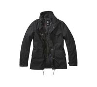 Parka BRANDIT "Brandit Damen Ladies M65 Standard Jacket", Damen, Gr. S, schwarz, 80% Polyester, 20% Baumwolle, mehrfarbig, normal, ohne Ausschnitt, Jacken Parka (13928944-S) schwarz