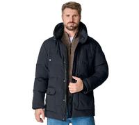 CASAMODA Parka Langarm mit Kapuze Reißverschluss Nachtblau Größe XL