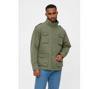 derbe Kurzmantel „Milby“ Olivine/navy L