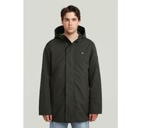 Parka G-STAR "Clean Vodan Parka", Herren, Gr. L, asfalt, Obermaterial: 54% Elastomultiester, 46% Polyester, Jacken Parka (83404943-L) asfalt