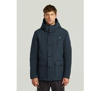 Parka G-STAR "Vodan Padded Hooded Jacket", Herren, Gr. L, salute, Obermaterial: 54% Elastomultiester, 46% Polyester, Jacken Parka (11671734-L) salute