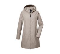Parka "GS 57 WMN PRK", Damen, Gr. 44, beige (hellbeige), Oberstoff: 100% Polyester (50% Recycelt), Futter: 100% Polyester (recycelt), G.I.G.A. DX BY KILLTEC, sportlich, Jacken (94771651-44) hellbeige