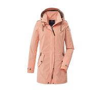 Parka "GS 94 WMN PRK", Damen, Gr. 38, koralle, Obermaterial: 100% Polyester;Futter: 100% Polyester, G.I.G.A. DX BY KILLTEC, Jacken Parka, Funktionsparka mit verstellbarer Kapuze und Autolock-Reißversc