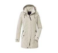 Parka "GS 94 WMN PRK", Damen, Gr. 46, helltaupe, Obermaterial: 100% Polyester;Futter: 100% Polyester, G.I.G.A. DX BY KILLTEC, Jacken Parka, Funktionsparka mit verstellbarer Kapuze und Autolock-Reißver
