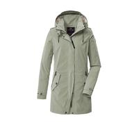 Parka "GS 94 WMN PRK", Damen, Gr. 48, dunkelgrün, Obermaterial: 100% Polyester;Futter: 100% Polyester, G.I.G.A. DX BY KILLTEC, Jacken Parka, Funktionsparka mit verstellbarer Kapuze und Autolock-Reißve