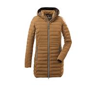 Parka "GW 333 WMN QLTD PRK", Damen, Gr. 34, braun (hellbraun), Obermaterial: 100% Polyester.Futter: 100% Polyamid.Füllung: 100% Polyester, G.I.G.A. DX BY KILLTEC, Jacken Parka, Schmaler, wasserabweise