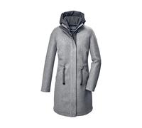 G.I.G.A. DX by Killtec Damen Parka GW 46 WMN PRK Fleece, abknöpfbare Kapuze, Dunkelnavy 36