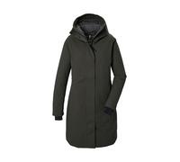 Parka "GW 66 WMN PRK", Damen, Gr. 48, grün (moosgrün), Obermaterial: 100% Polyester.Futter: 100% Polyester.Füllung: 100% Polyester, G.I.G.A. DX BY KILLTEC, Jacken Parka, Wind- und wasserdichter Damenp