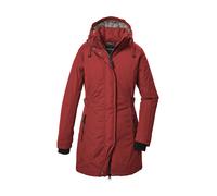 Parka "GW 70 WMN PRK", Damen, Gr. 42, rot (feuerrot), Oberstoff: 88% Polyester, 12% Baumwolle, Futter: 100% Polyester, Wattierung: 100% Polyester, G.I.G.A. DX BY KILLTEC, sportlich, Jacken, Wind- und