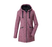 Parka "GW 87 WMN PRK", Damen, Gr. 34, himbeere, Oberseite: 100% Polyester.Rückseite: 100% Polyester, G.I.G.A. DX BY KILLTEC, Jacken Parka, Windabweisender Damen Parka mit verstellbarer Kapuze u Zipper