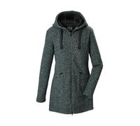 Parka "GW 87 WMN PRK", Damen, Gr. 42, grün, Oberseite: 100% Polyester.Rückseite: 100% Polyester, G.I.G.A. DX BY KILLTEC, Jacken Parka, Windabweisender Damen Parka mit verstellbarer Kapuze u Zipper-Tas