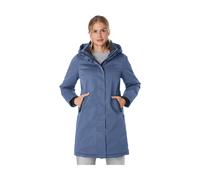 Parka "GW 93 WMN PRK", Damen, Gr. 48, stahlblau, Oberstoff: 100% Polyester, Futter: 100% Polyester, Füllung: 100% Polyester, G.I.G.A. DX BY KILLTEC, Jacken, wasserdicht, atmungsaktiv, 2-Wege-Reißversc