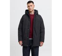 Parka JACK & JONES "JJEWOOD PARKA SN", Herren, Gr. XS, schwarz, Web, Obermaterial: 100% Polyester, unifarben, regular fit, Jacken Parka (18969350-XS) schwarz
