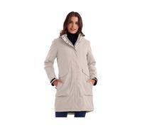 Parka KILLTEC "Damen Funktionsparka" Gr. 40, beige (hellbeige), Damen, 100% Polyester, Jacken (23307817-40) hellbeige