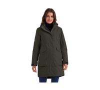 killtec Damen Parka/Mantel wasserdicht mit abzippbarer Kapuze Damen Funktionsparka, dunkeloliv, 42, 43284-000