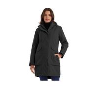 killtec Damen Parka/Mantel wasserdicht mit abzippbarer Kapuze Damen Funktionsparka, schwarz, 44, 43284-000