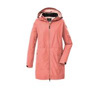 Parka KILLTEC "KOS 35 WMN PRK", Damen, Gr. 36, pfirsich, Obermaterial: 100% Polyester;Futter: 100% Polyester, Jacken Parka, Wasser- und winddichter Damenparka, atmungsaktiv, verstellbar (40248350-36)