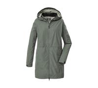 Parka KILLTEC "KOS 35 WMN PRK", Damen, Gr. 38, grün, Obermaterial: 100% Polyester;Futter: 100% Polyester, Jacken Parka, Wasser- und winddichter Damenparka, atmungsaktiv, verstellbar (34392349-38) grün