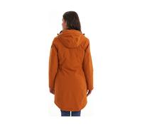 Parka KILLTEC "KOW 165 WMN PRK", Damen, Gr. 42, gelb (curry), Obermaterial: 100% Polyester;Futter: 100% Polyester;Füllung: 100% Polyester, Jacken Parka, Wasser- und winddichter Parka mit Teddyfleece u