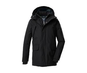 Parka KILLTEC "KOW 234 BYS PRK", Jungen, Gr. 164, schwarz, Obermaterial: 88% Polyester, 12% Baumwolle;Futter: 100% Polyester;Füllung: 100% Polyester, Jacken Parka, Wind- und wasserdichter Kinderparka