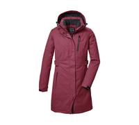Parka KILLTEC "KOW 303 WMN PRK", Damen, Gr. 46, pflaume, Obermaterial: 100% Polyester;Futter: 100% Polyester;Füllung: 100% Polyester, Jacken Parka, Wasserdichter, atmungsaktiver Damenparka mit abnehmb