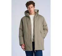 Parka LINDBERGH "Parka Comfort Fit", Herren, Gr. XL, beige (army dust), Obermaterial: 63% Baumwolle, 37% Polyamid. Futter: 100% Polyamid. Füllung: 100% Polyester, unifarben, Jacken Parka (34249328-XL)