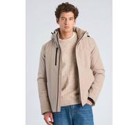 Parka LINDBERGH "Parka Relaxed Fit", Herren, Gr. XL, stone, Obermaterial: 88% Polyester, 12% Elasthan. Futter: 100% Polyester. Füllung: 100% Polyester, unifarben, lässig geschnitten, Jacken Parka (484