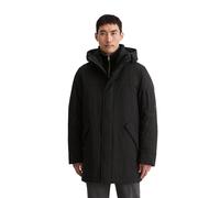 Parka MARC O'POLO, Herren, Gr. L, schwarz, Obermaterial: 100% Polyester, regular fit, Windstopperbündchen, Jacken Parka, Weich und wasserabweisend, Winterjacke, regular fit (33083426-L)