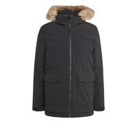 adidas Herren Parka Hooded Fur Parka IK0553 M Black