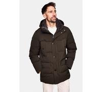 Parka NEW CANADIAN "DRY IQ", Herren, Gr. 56, grün (dunkelgrün), 100% Polyester, unifarben, lang, Jacken Parka, mit tollem Steppmuster (96840851-56) dunkelgrün