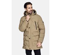 Parka NEW CANADIAN "Welding", Herren, Gr. 58, beige, 100% Polyester, unifarben, lang, ohne Ausschnitt, Jacken Parka, mit bequemem Seitenschlitz (71170624-58) beige