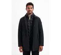 Parka NO EXCESS "No Excess Langer Parka mit Stehkragen NOX Jacket", Herren, Gr. 3XL, schwarz, 95% Polyester, 5% Elasthan, Jacken Parka (51526057-XXXL) schwarz